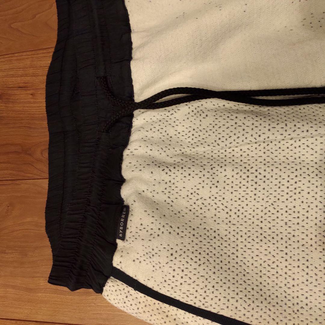 BYBORRE バイボレ　パンツ 白