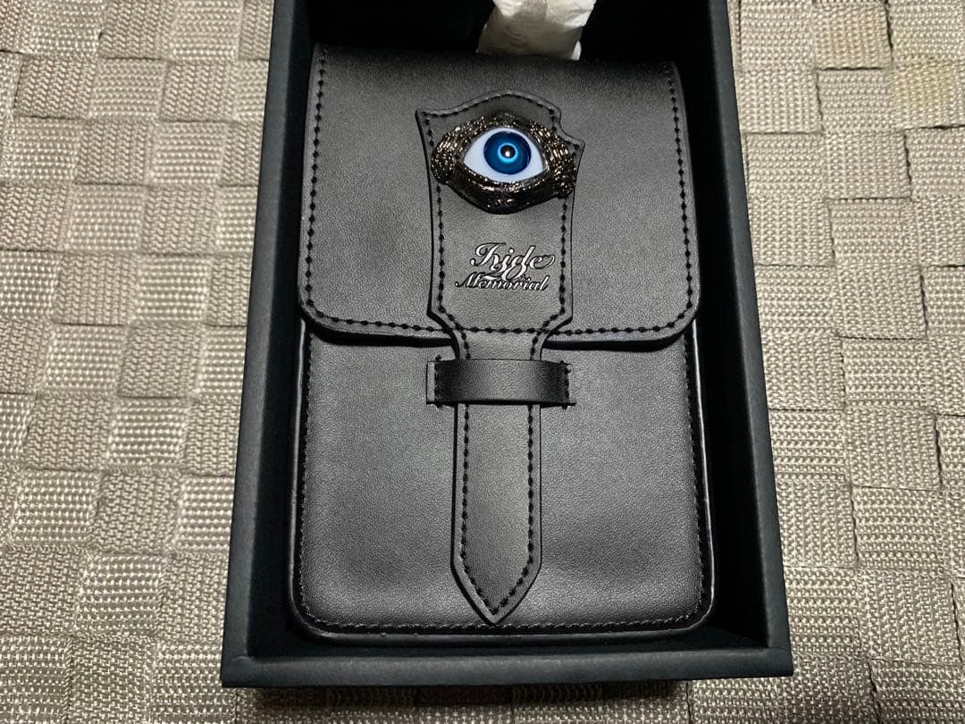 hide 20th アイボールレザーウェストバック