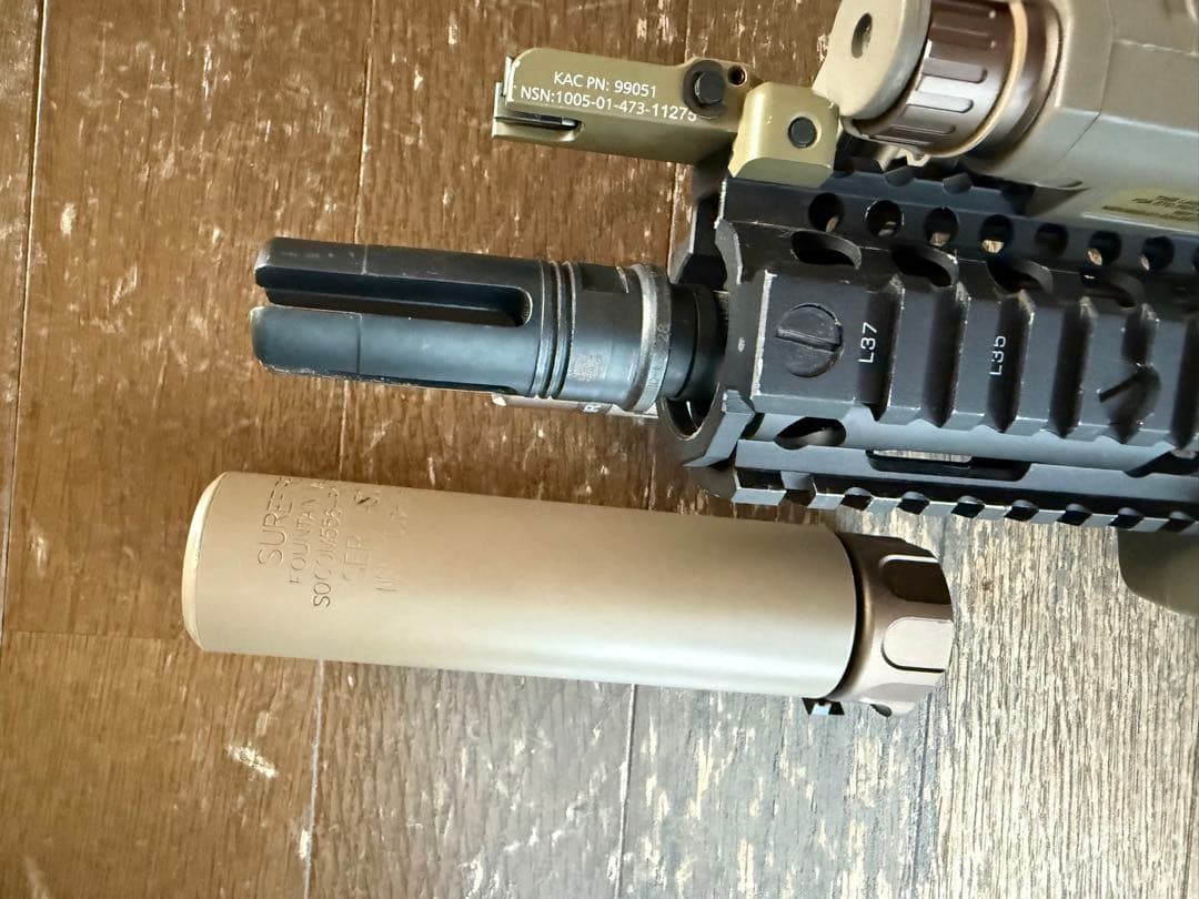 東京マルイmws(mk18.mod1)外装カスタム盛り盛り