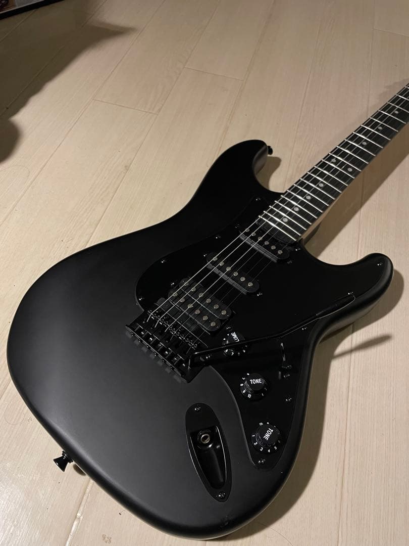 SELDER エレキギター マットブラック