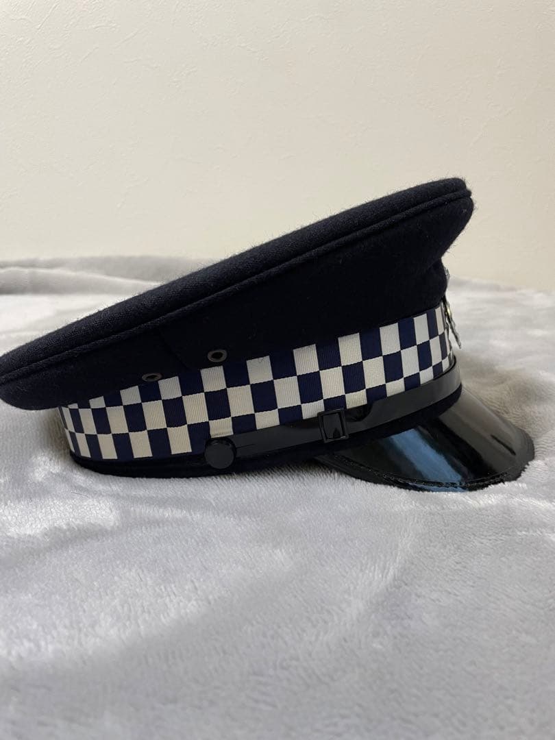 [レア物] イギリス警察制帽　(ハートフォードシャー警察) 57cm