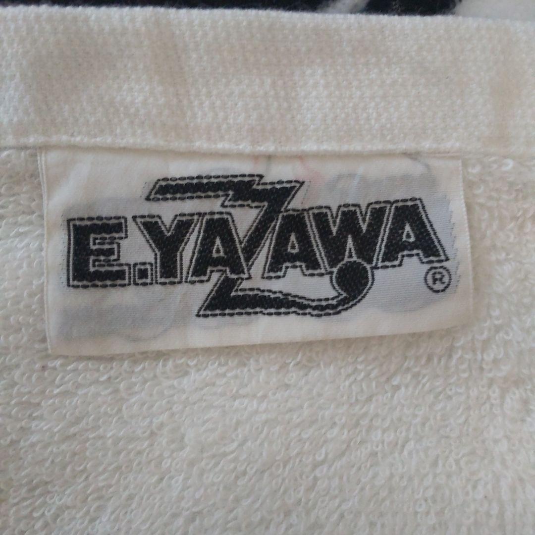 矢沢永吉 ロゴ スペシャルビーチタオル ホワイト 白地×黒文字