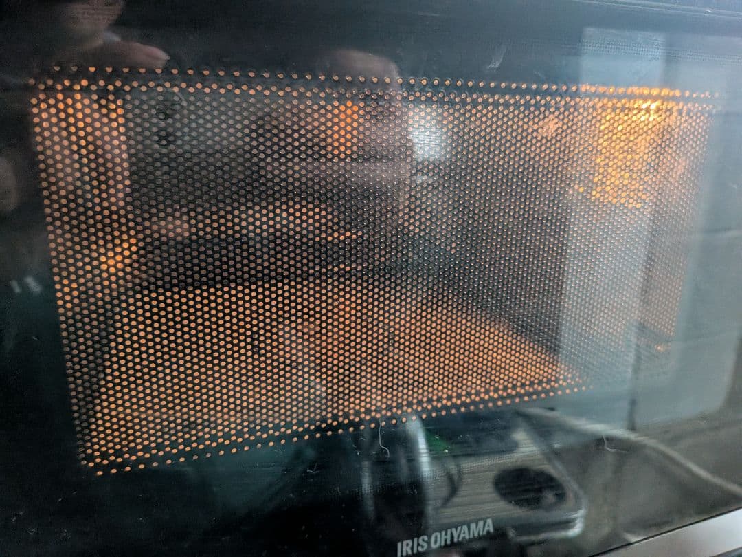 [美品]アイリスオーヤマ　オーブンレンジ　MO-F1805-B