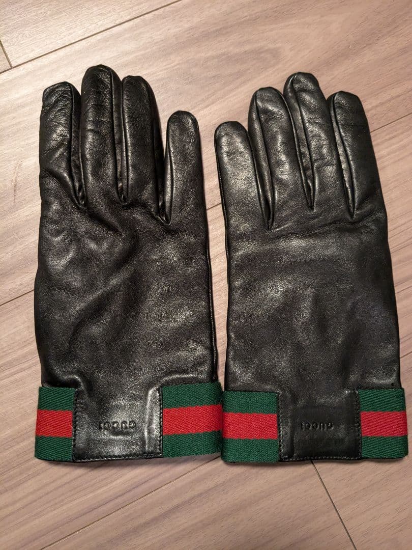 GUCCI レザーグローブ