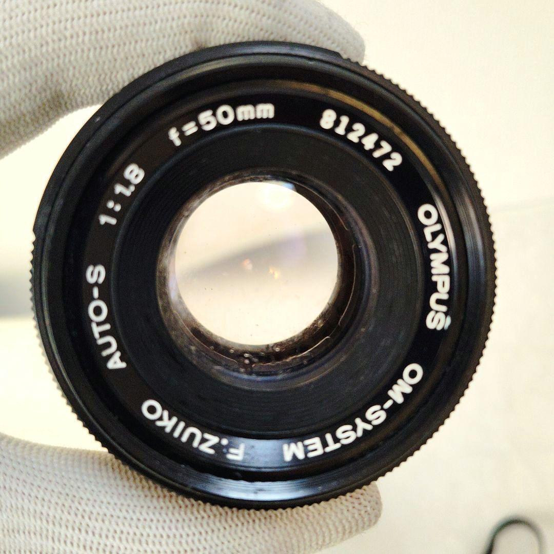 ■美品■ OLYMPUS OM-1N F.ZUIKO 50mmf1.8ストラップ