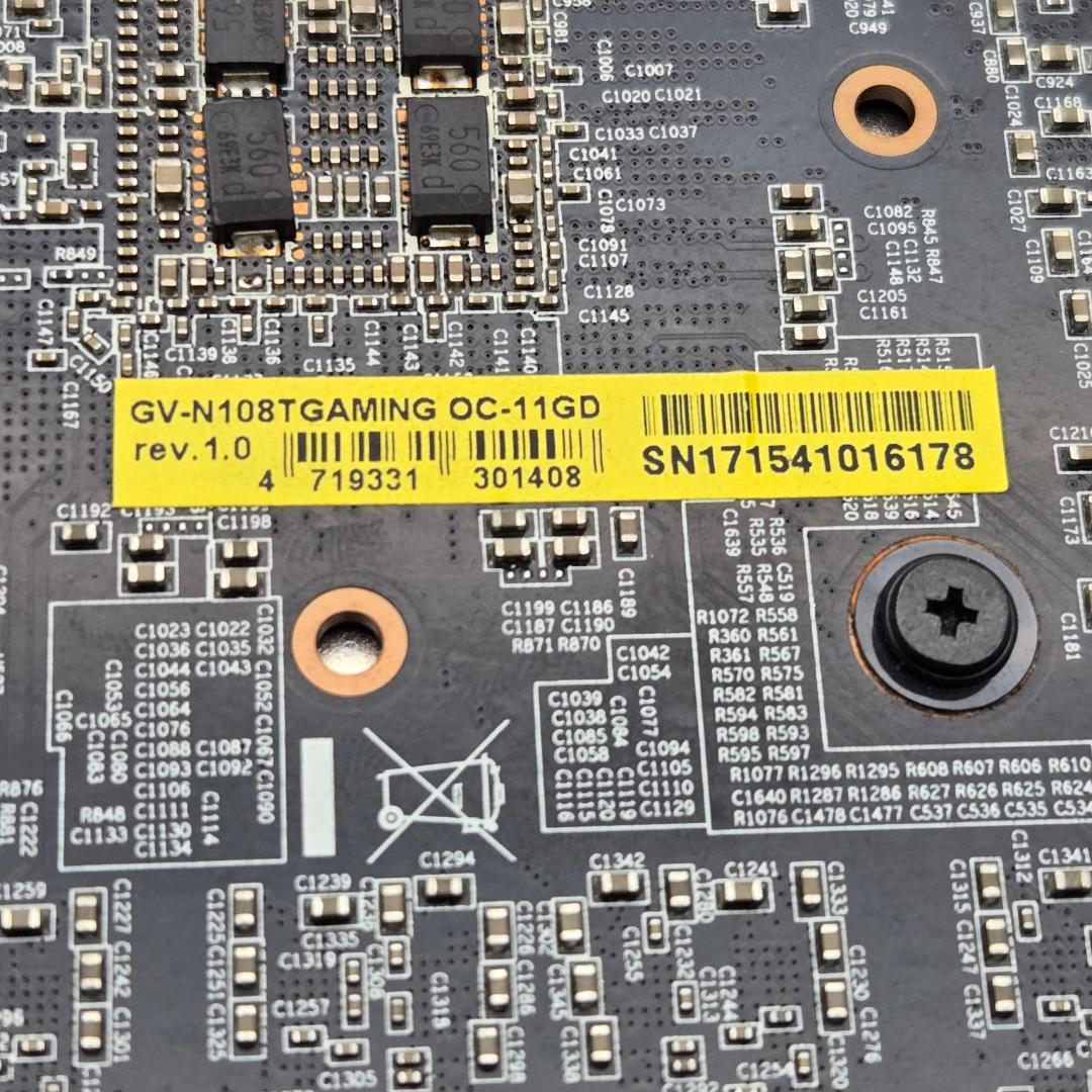 L*)様 GIGABYTE GV-N108TGAMING OC-11GD