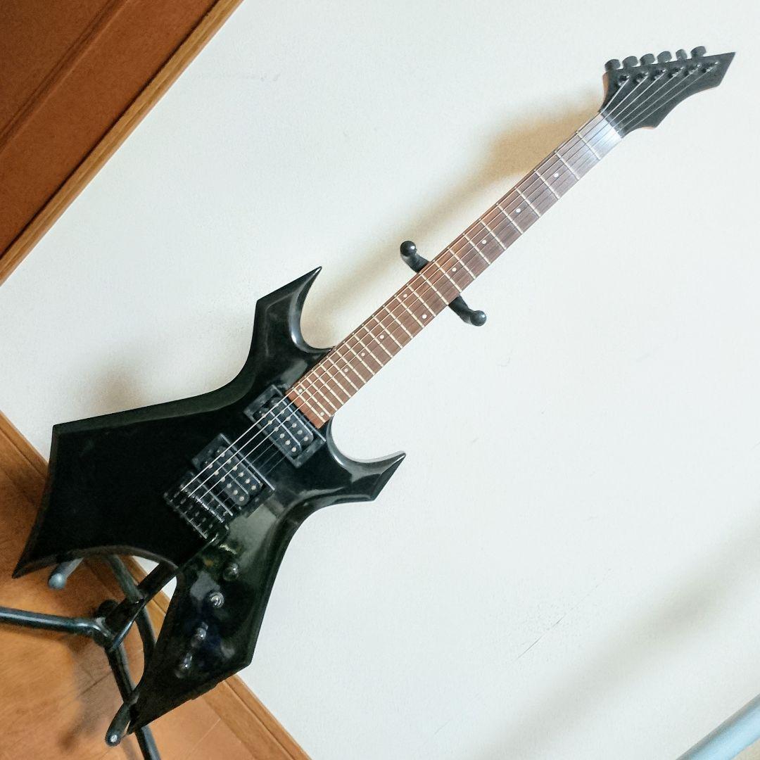 WARLOCKタイプ　エレキギター　ブラック