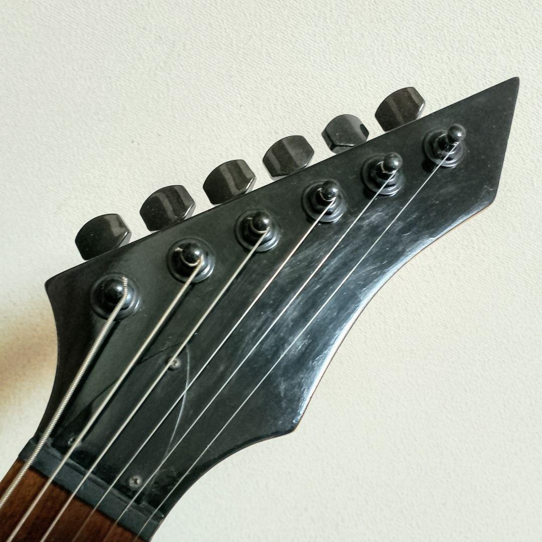 WARLOCKタイプ　エレキギター　ブラック