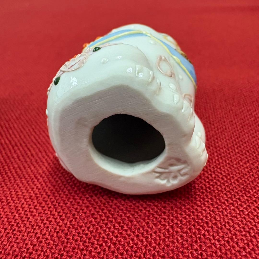 九谷焼 チビ招き猫 3体セット 凸盛