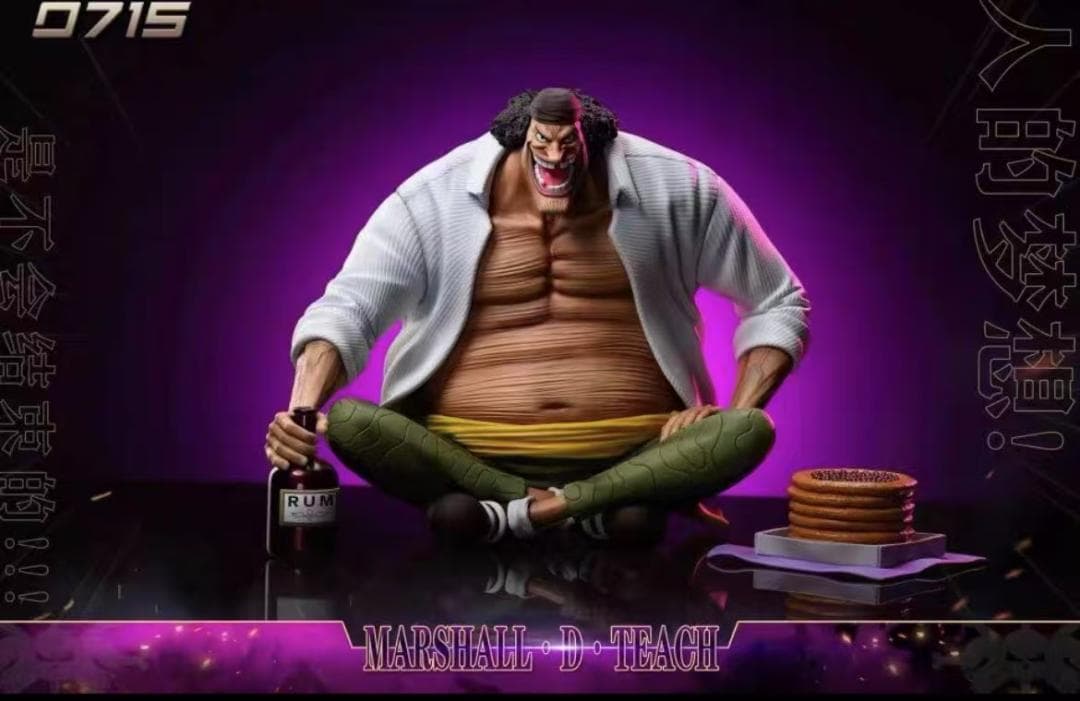 ワンピース 0715 黒ひげ ガレージキット ガレキ スタチュー フィギュア