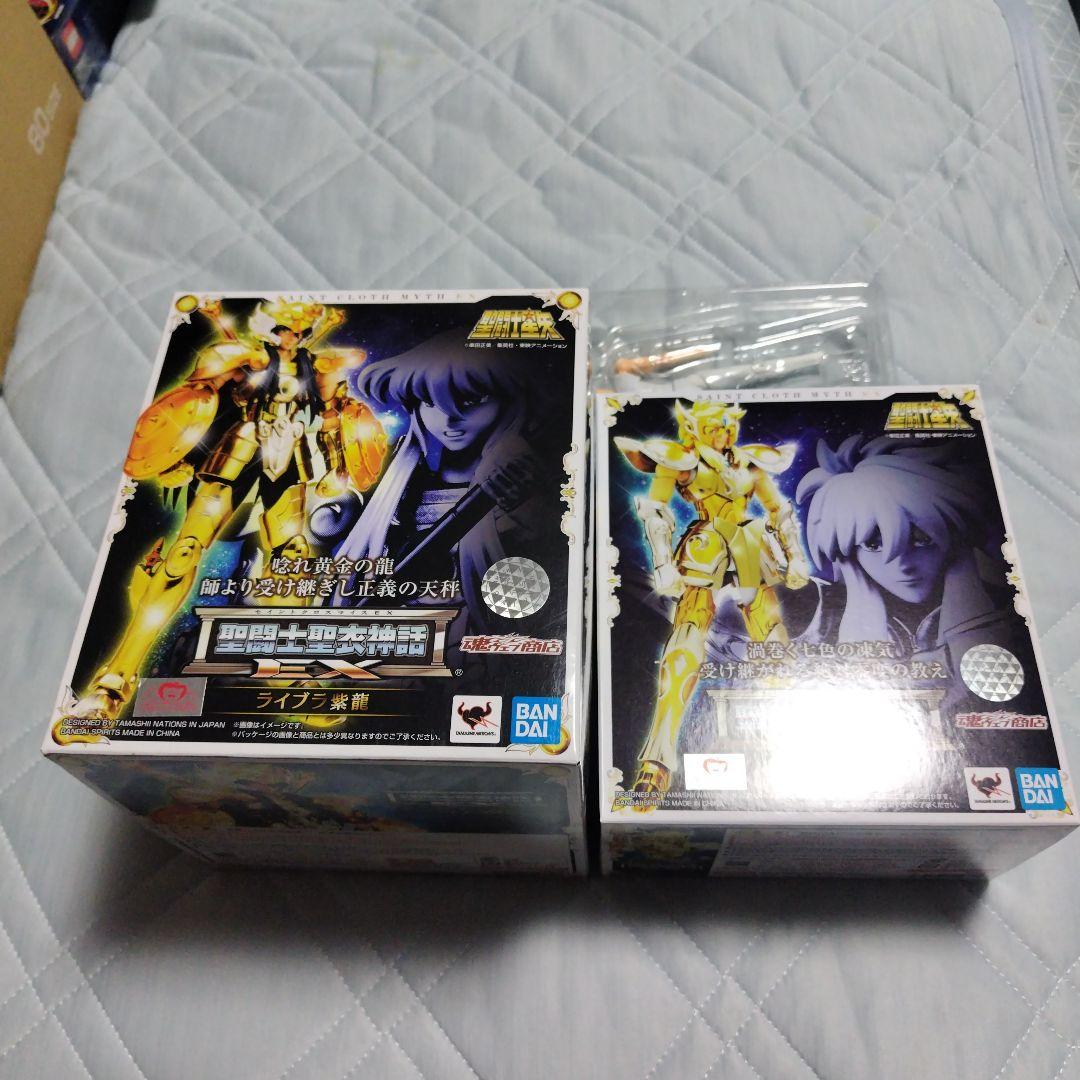 聖闘士聖衣神話EXアクエリアス氷河＆ライブラ紫龍.