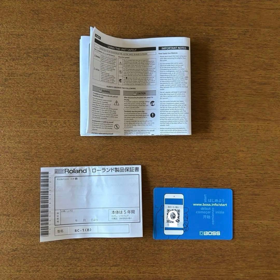 BOSS RC-1 LOOP STATION(箱有)