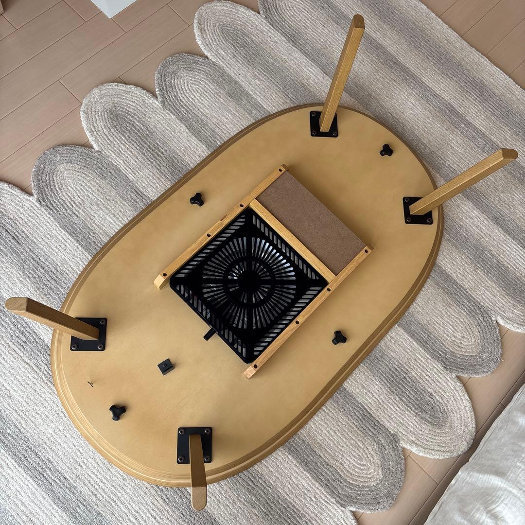 unico NERUM(ネルム) こたつテーブル