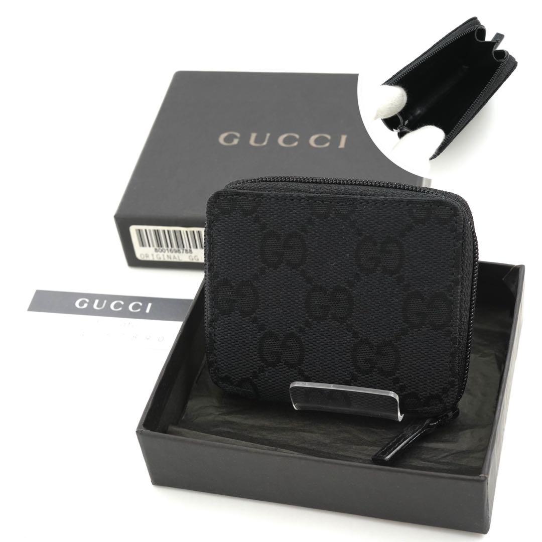 ✨ショッパー付き✨　GUCCI ケース　小銭入れ　GGライン　GG