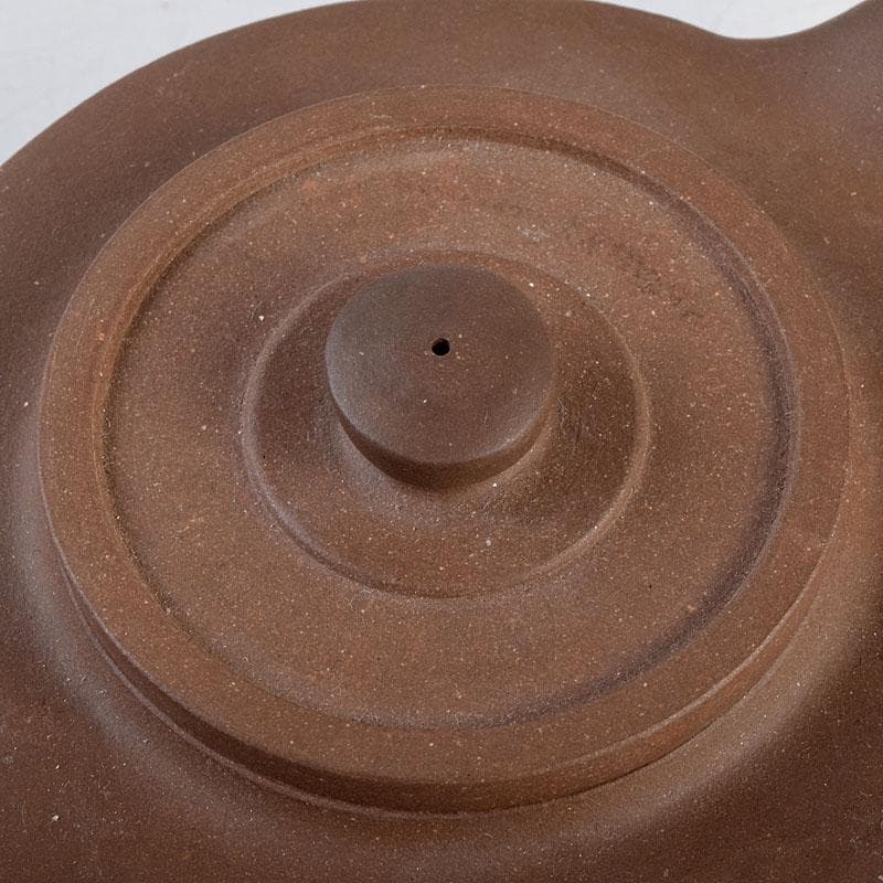 中国　紫砂　朱泥　急須　茶壷　在銘　C　9270