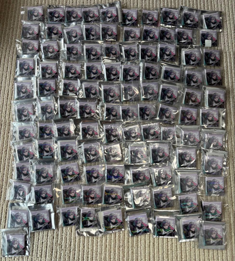 ろふまお スクエア缶バッジ 不破湊 セット