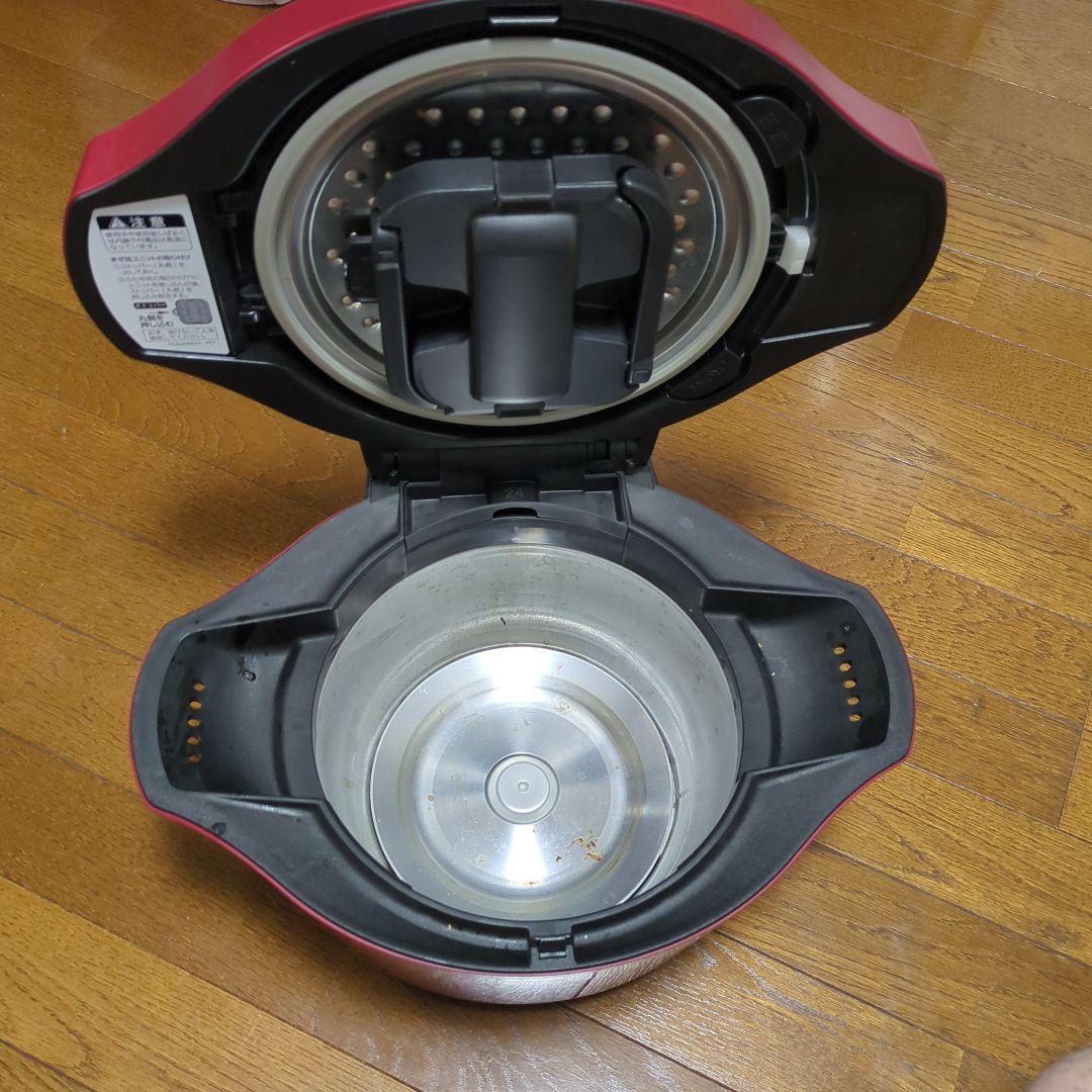 SHARP ヘルシオ ホットクック 2.4 KN-HT24B 赤