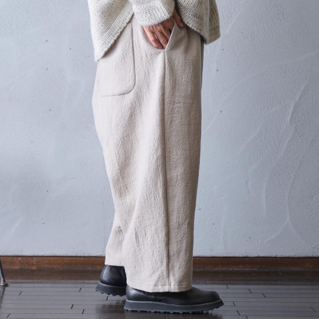 【新品未使用・タグ付き】veritecoeur ウールパンツ