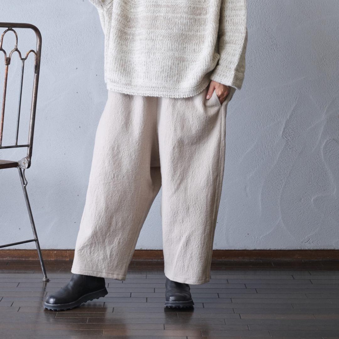 【新品未使用・タグ付き】veritecoeur ウールパンツ