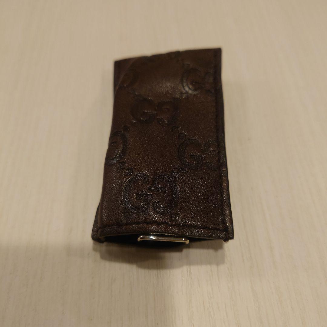 GUCCI グッチ　携帯用　靴べら（シューホーン）　 レザーケース付き