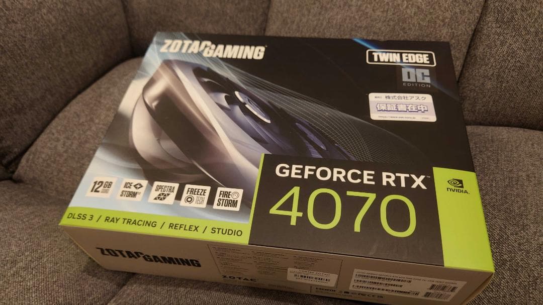 わ*ー様 ZOTAC GeForce RTX 4070 Twin Edge OC