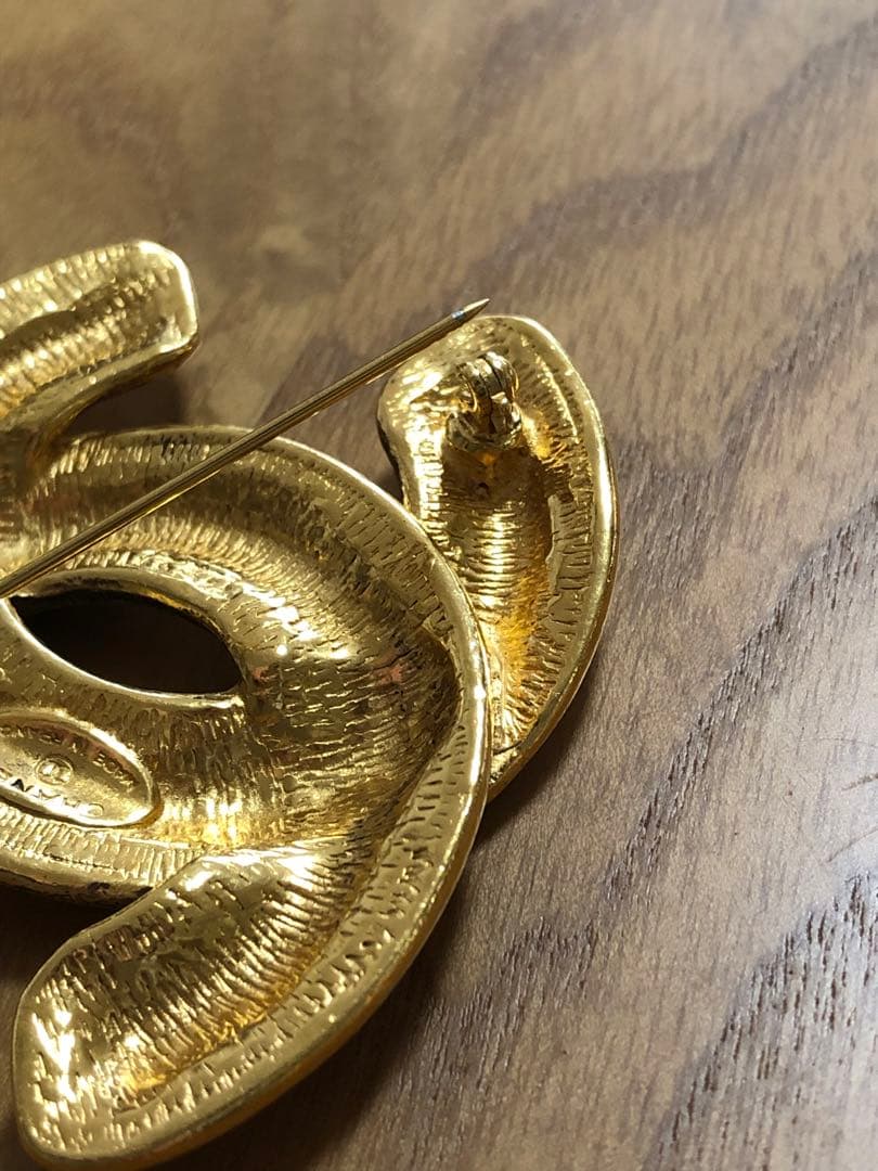 17時までの限定価額♡シャネル　マトラッセ　ブローチ