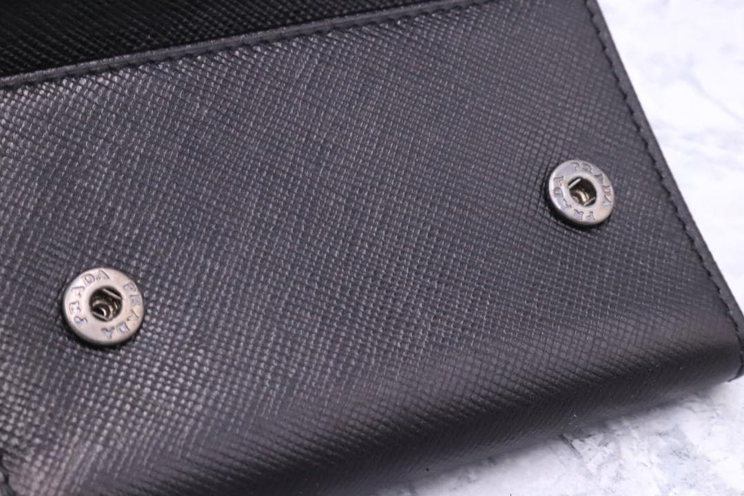 ◇PRADA プラダ キーケース M222A サフィアーノレザ－ 箱付き