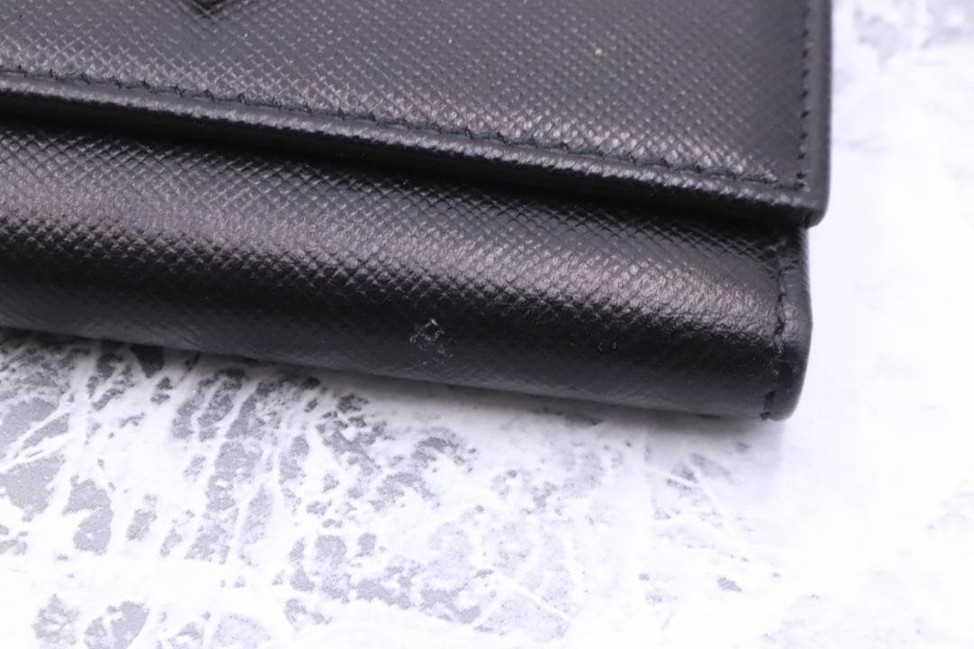 ◇PRADA プラダ キーケース M222A サフィアーノレザ－ 箱付き