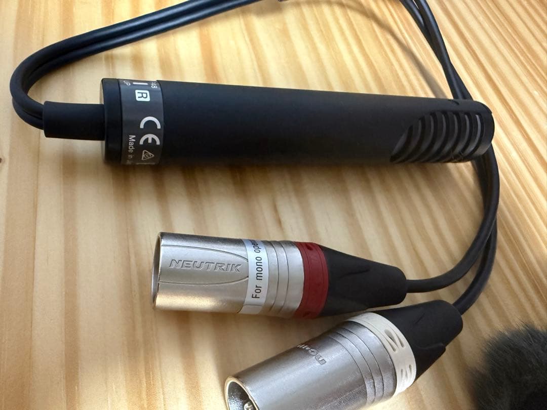 【極美品】SONY ECM-MS2 コンデンサーマイク