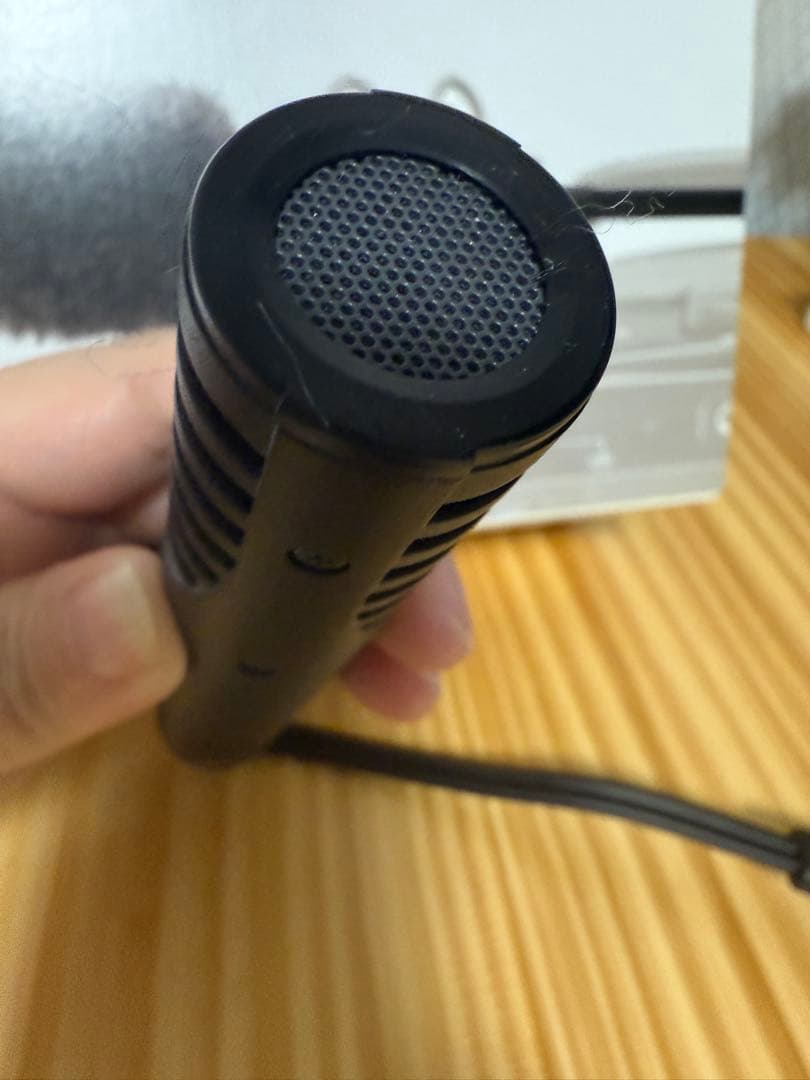 【極美品】SONY ECM-MS2 コンデンサーマイク