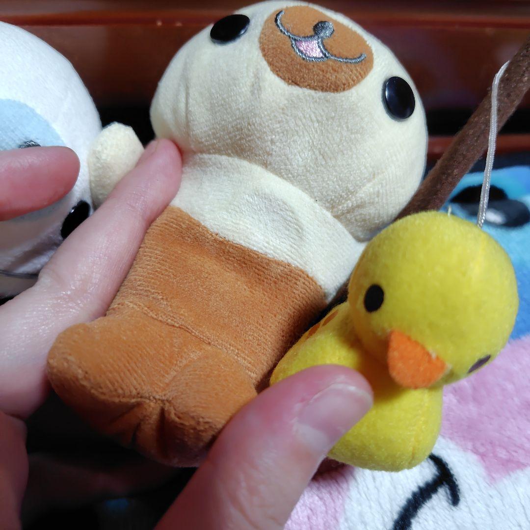 激レア まめゴマ ぬいぐるみ 釣り 3匹セット