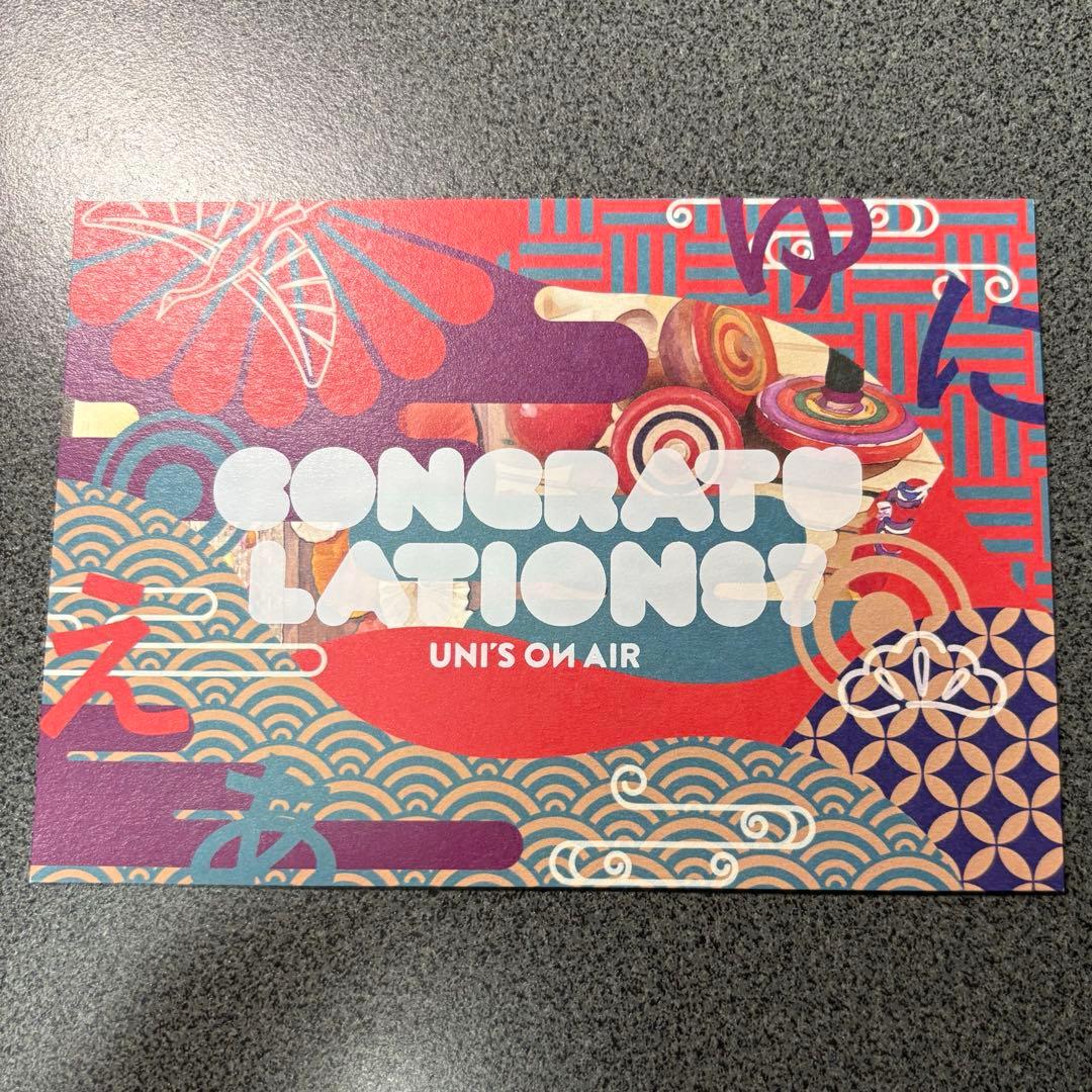 小西夏菜実 ユニエア 直筆サイン入りチェキ