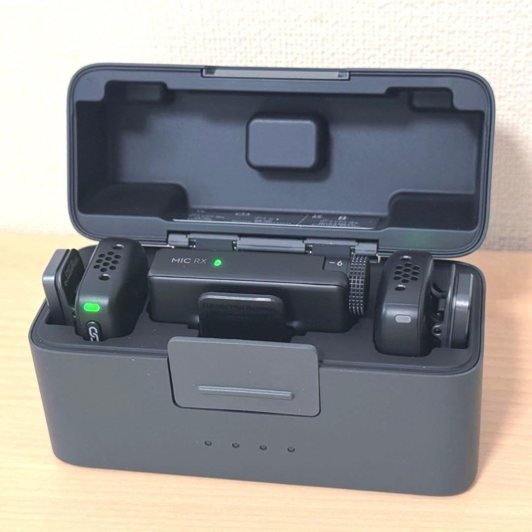 【未使用】DJI Mic Mini（2 TX + 1 RX + 充電ケース）