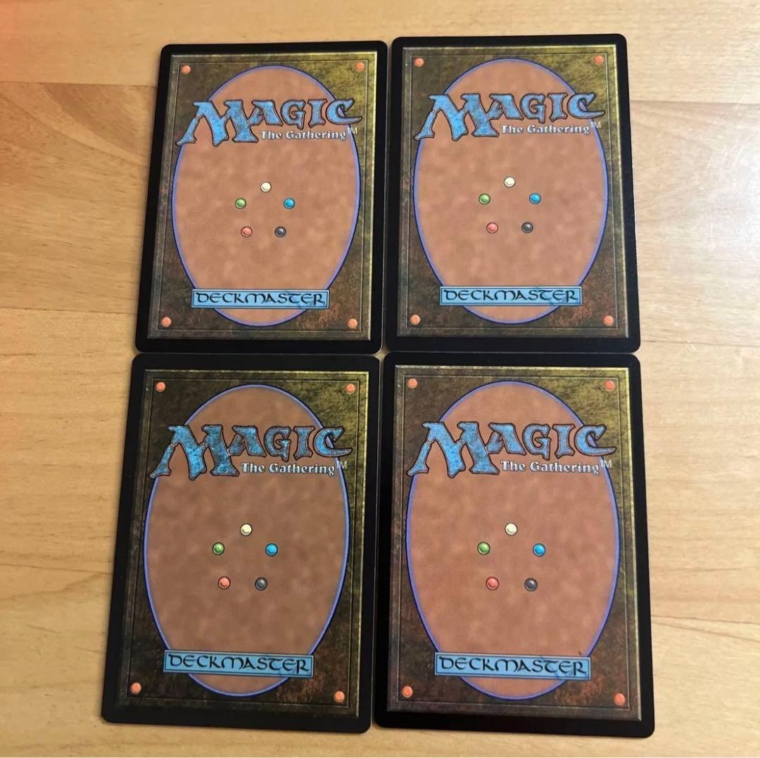 MTG 軍団の成形機械　4枚セット　日3英1