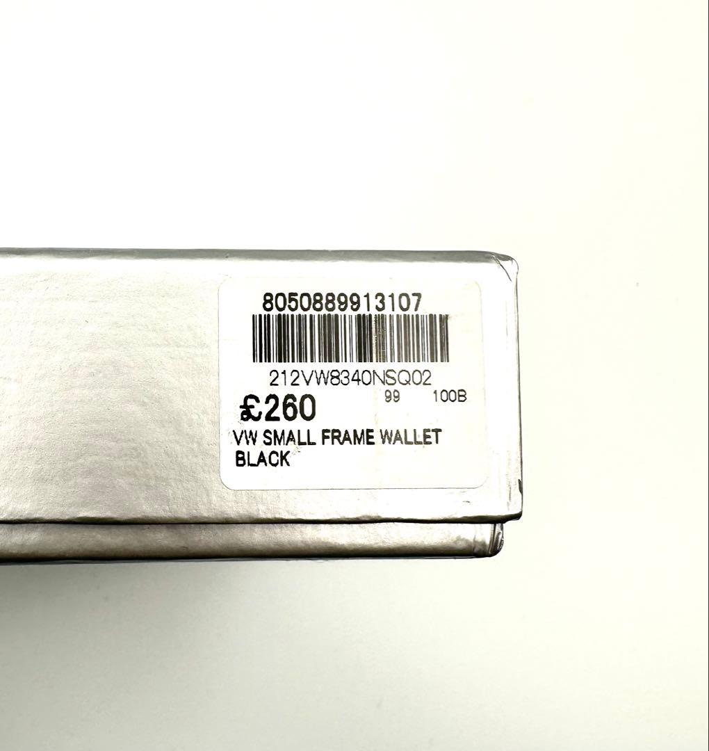 【新品✦人気】Vivienne Westwood 三つ折り財布 ブラック/黒