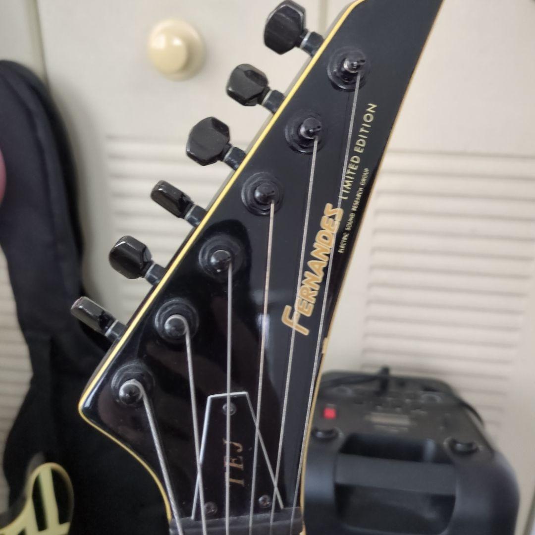 【ジャンク】FERNANDES　TEJシリーズ布袋モデル FGI金文字金ロゴ搭載