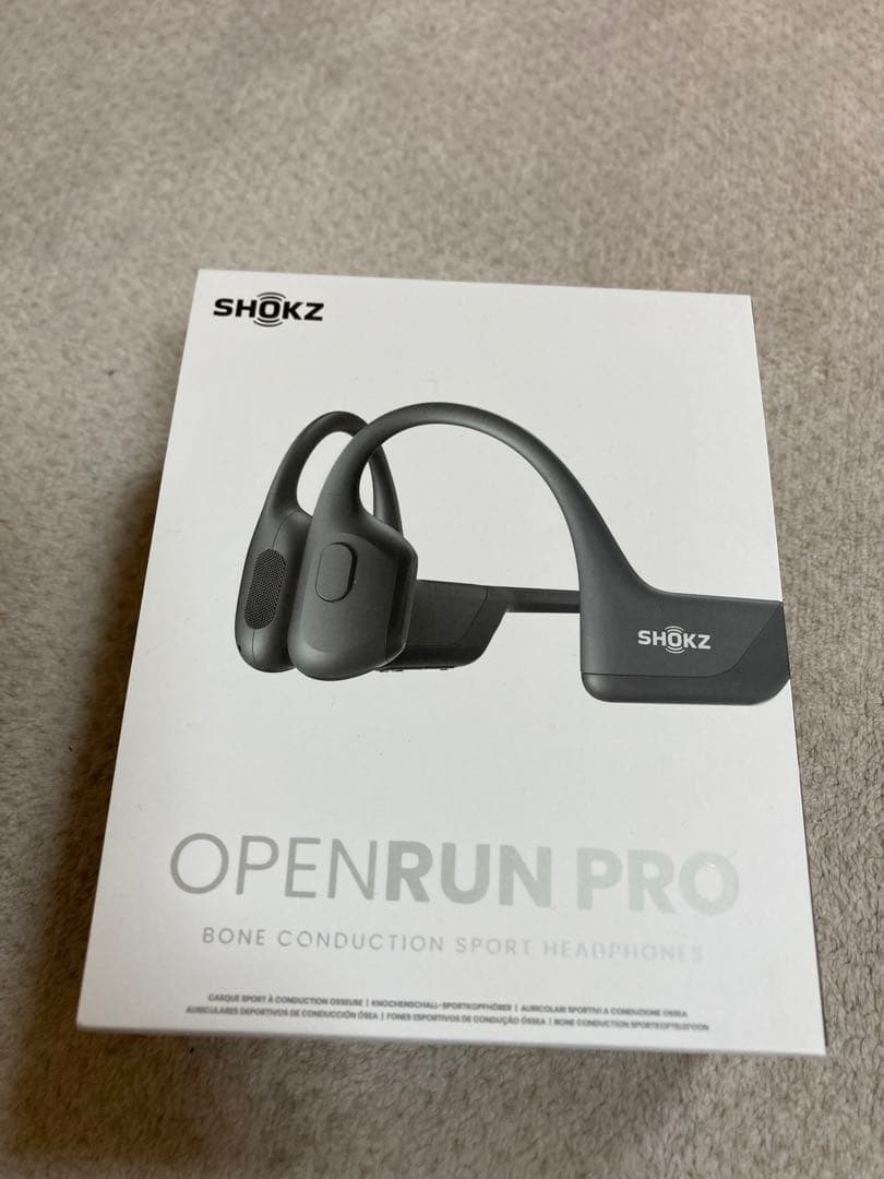 Shokz OPENRUN PRO 骨伝導イヤホン　付属品完備