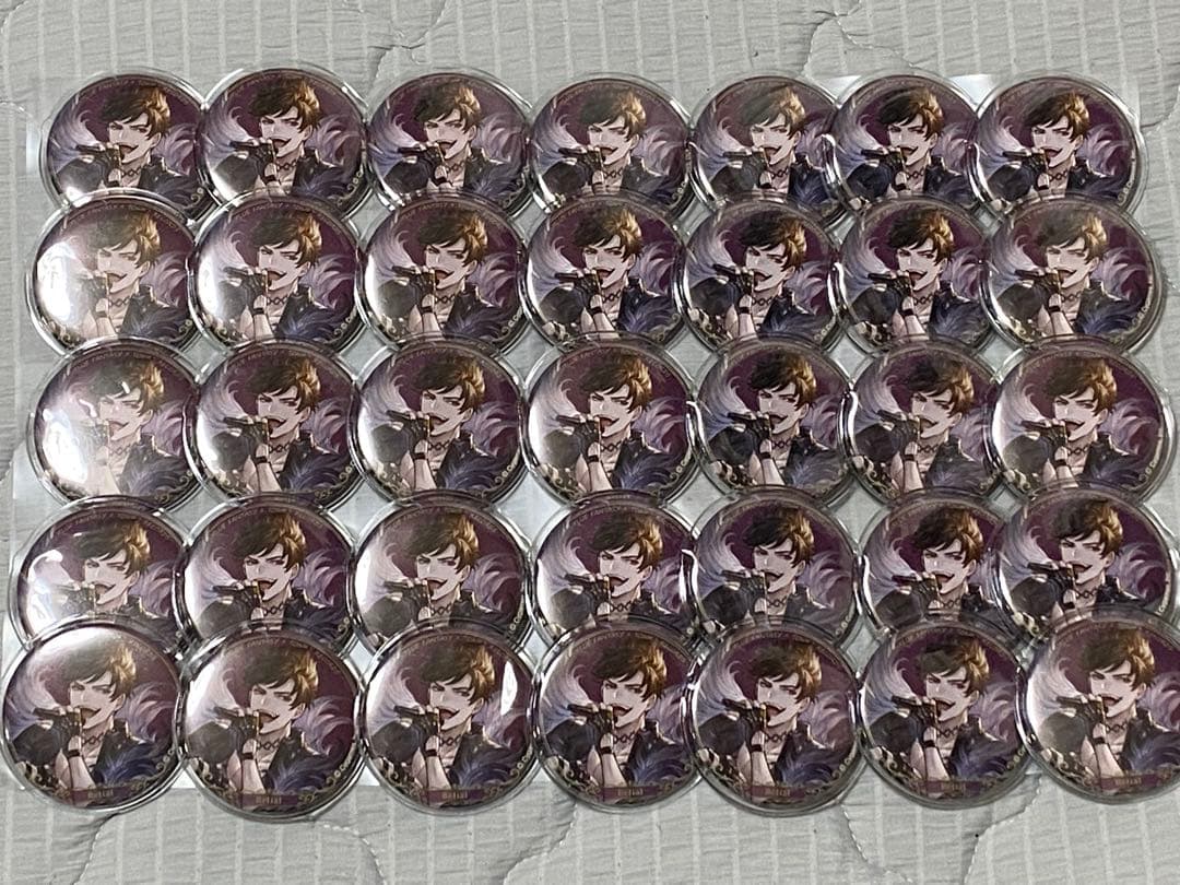タワレコカフェ グラブル　ベリアル　缶バッジ　35個セット