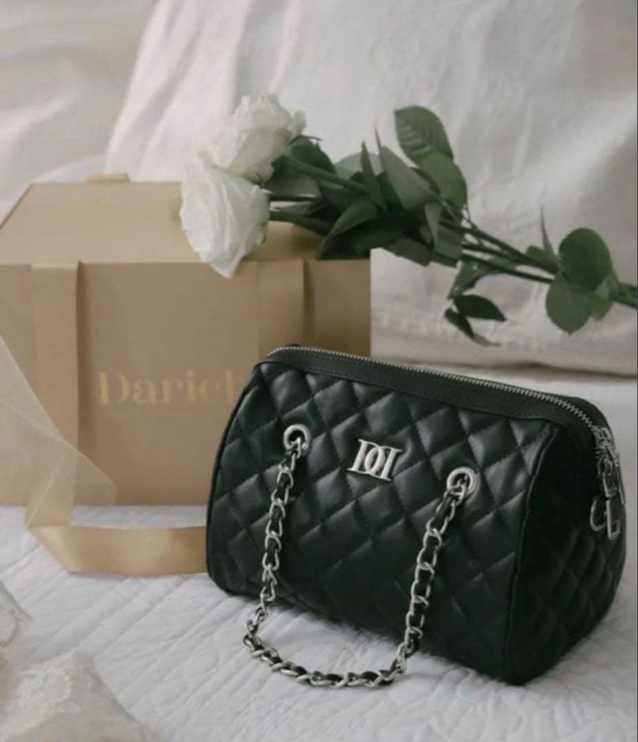 Darich ダーリッチ ノベルティ キルティングミニボストンバッグ