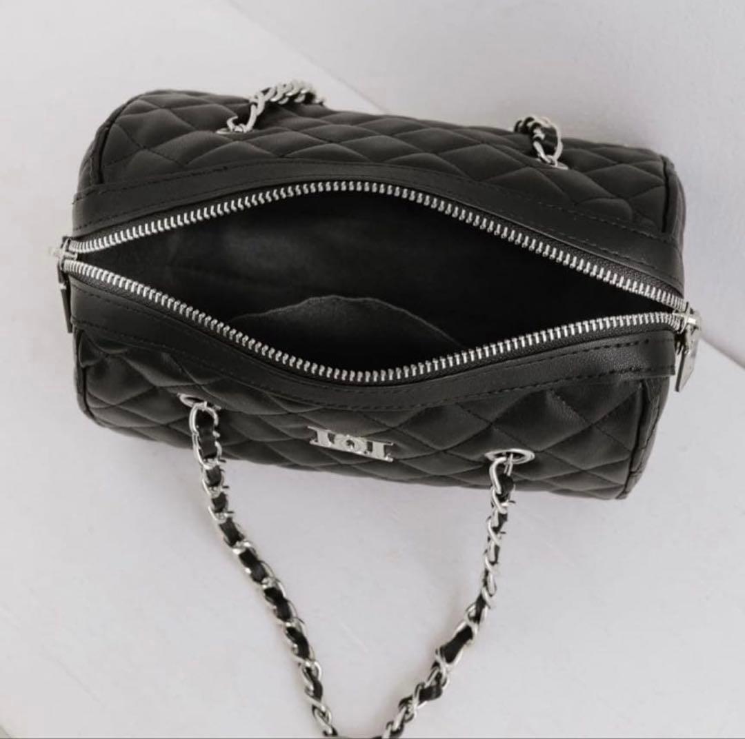 Darich ダーリッチ ノベルティ キルティングミニボストンバッグ