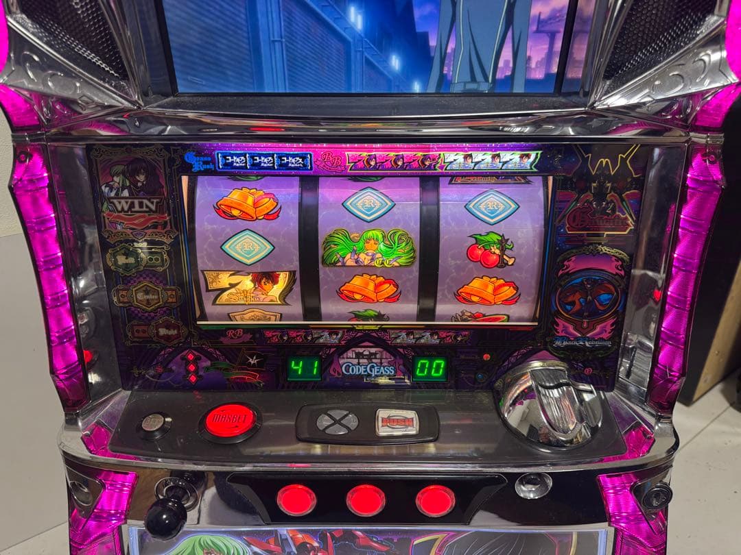 パチスロ 実機 コードギアス 反逆のルルーシュ ZF