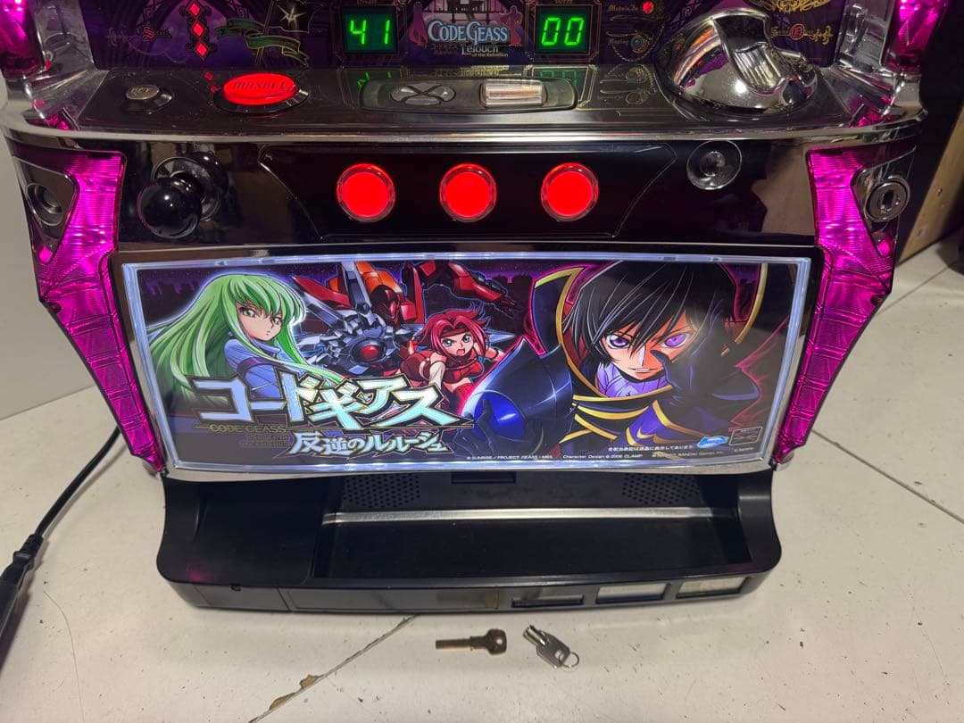 パチスロ 実機 コードギアス 反逆のルルーシュ ZF