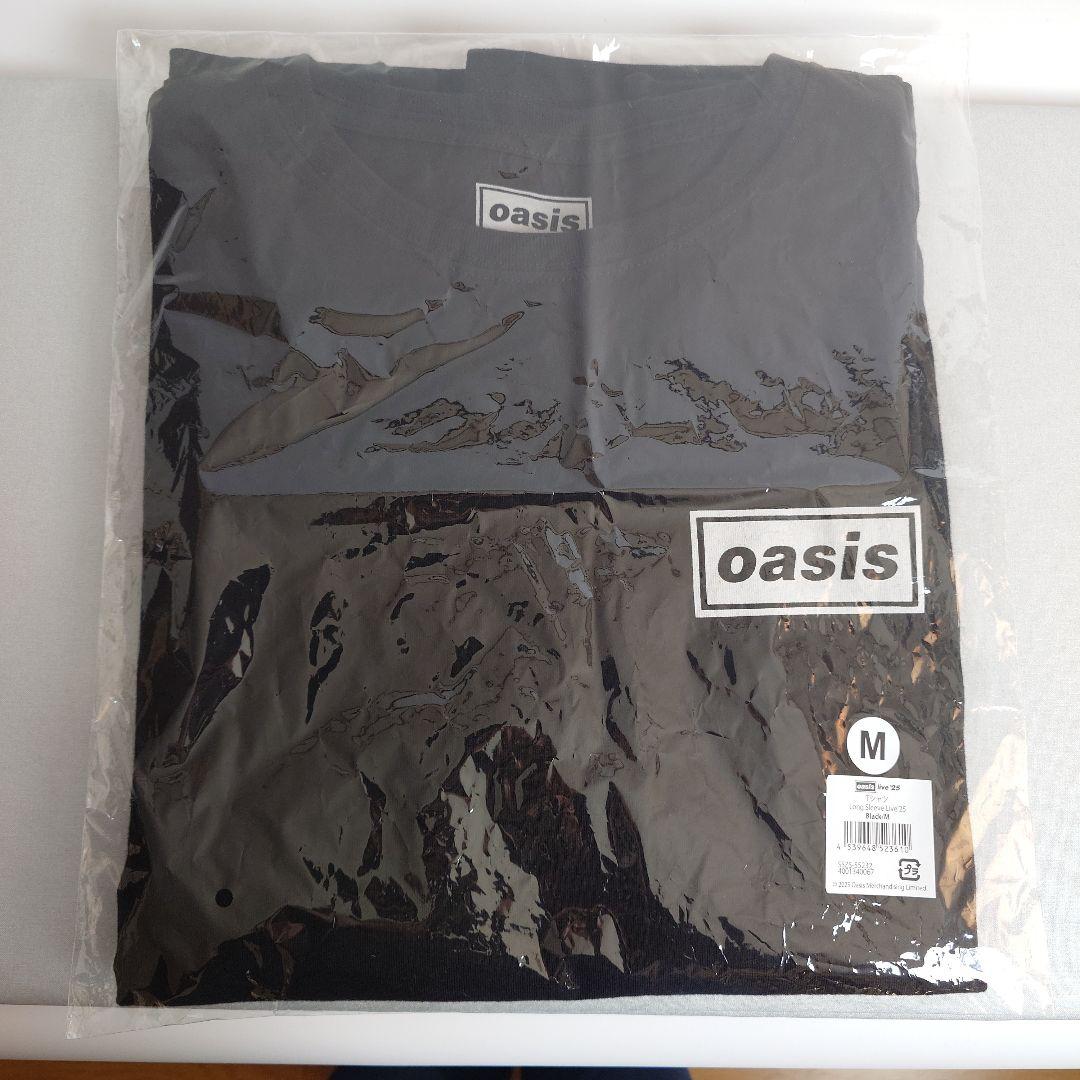オアシス OASIS 長袖 Tシャツ Long Sleeve Live'25 Ｍ