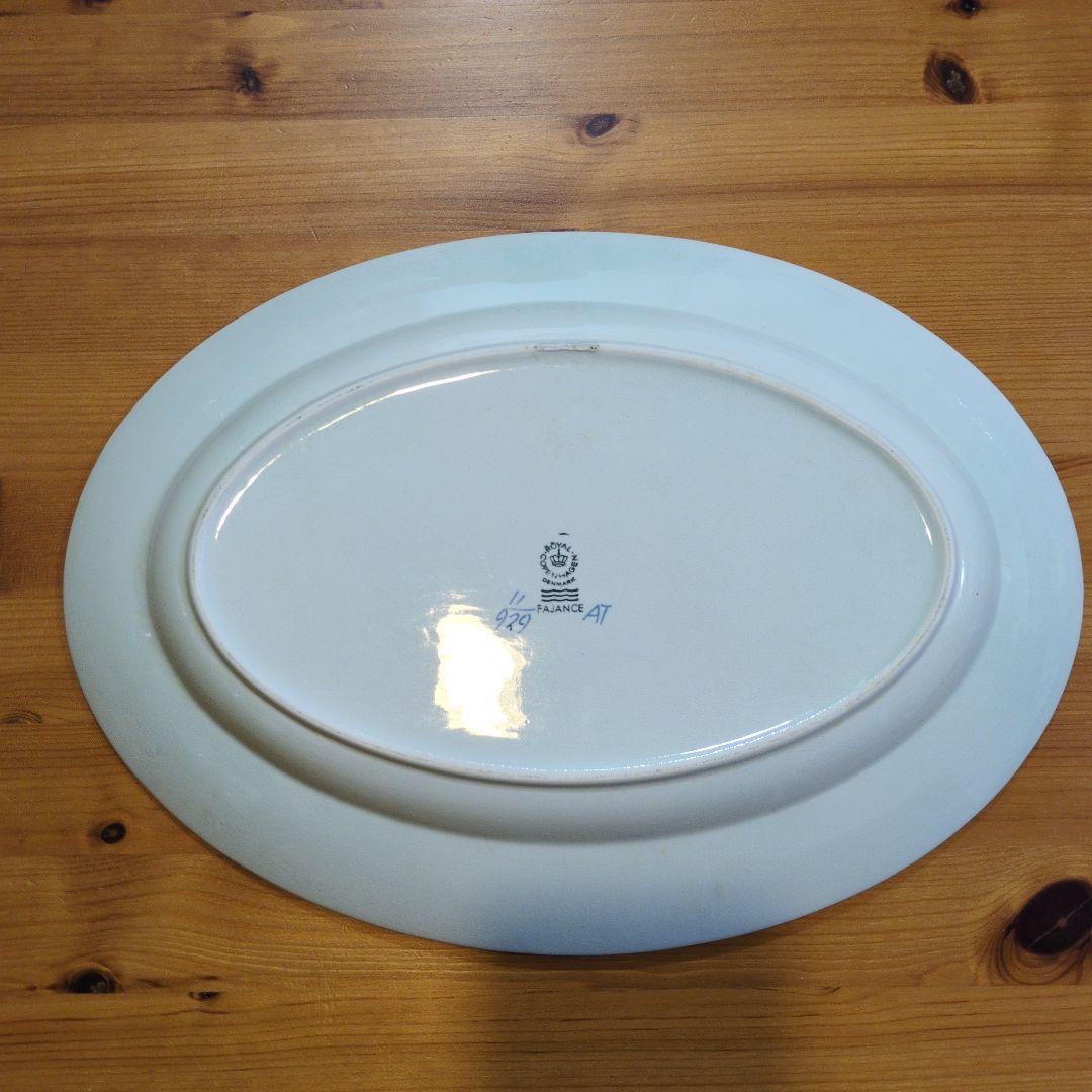   Fajance オーバルプレート