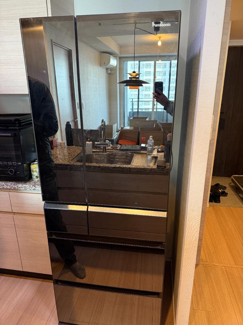 Panasonic NR-F552XPV-W ノンフロン 冷蔵庫 2017年製