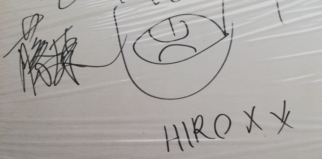 BUMP OF CHICKENのサイン色紙