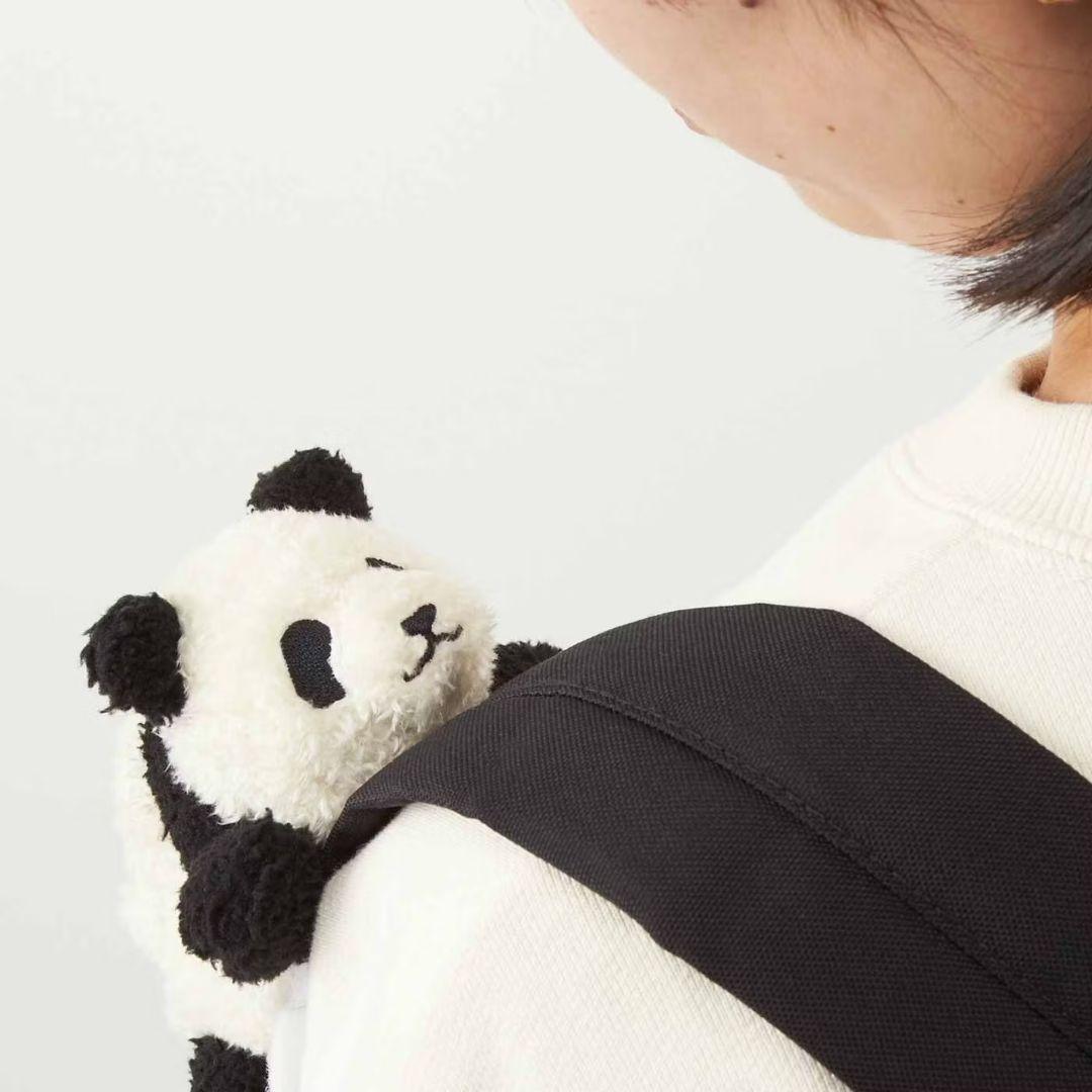 YOU＋MORE！いっしょにお出かけ 赤ちゃんパンダのよじよじポーチ フェリシモ