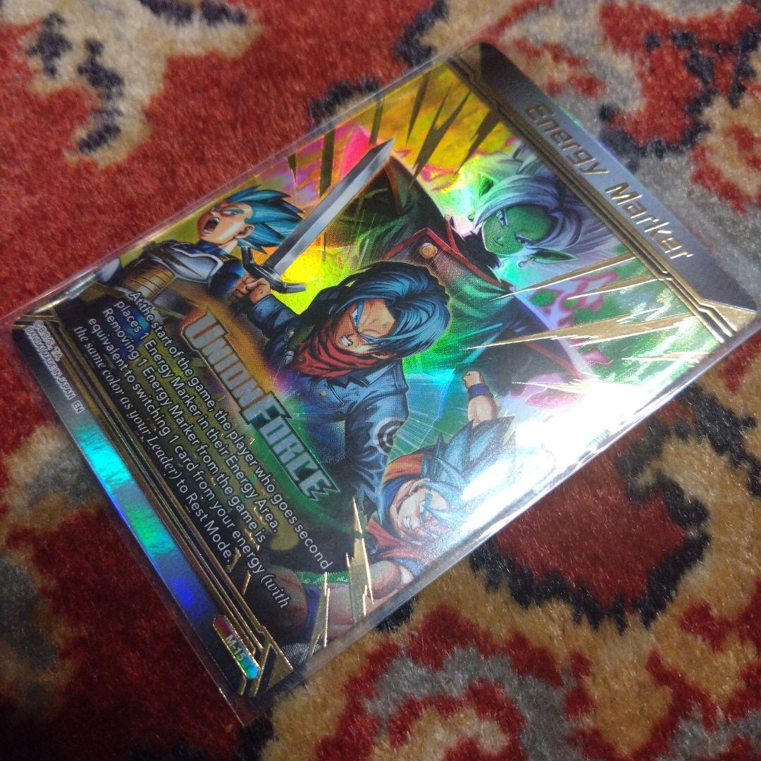 海外限定　ドラゴンボール超カードゲーム　最新BT28　エナジーマーカー　箔押