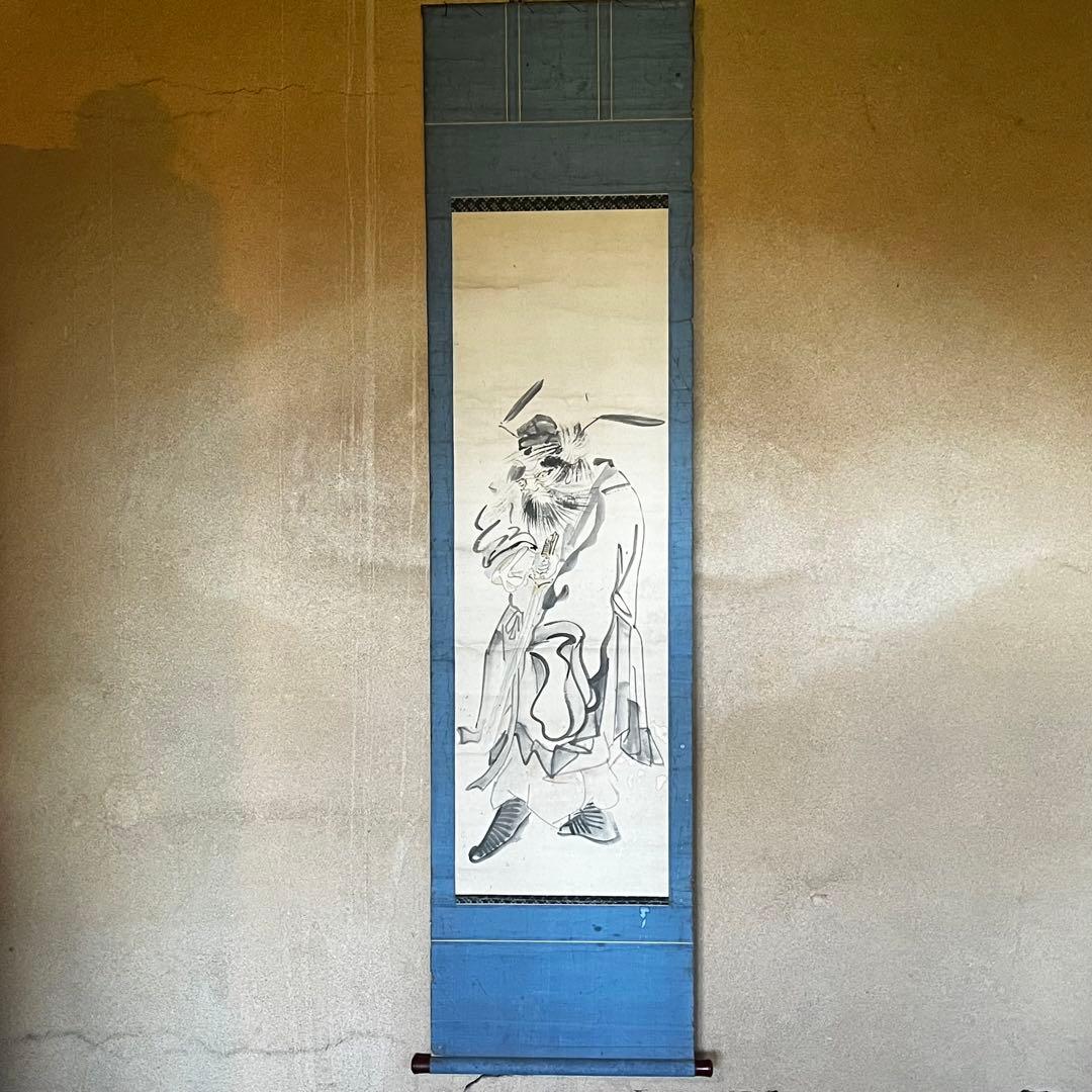 掛軸　鍾馗　五月　古物 23.08.02-2