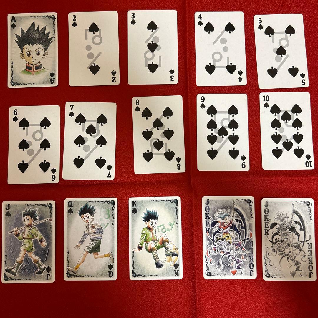 ハンターハンター HUNTER×HUNTER ハンター協会公認 トランプ